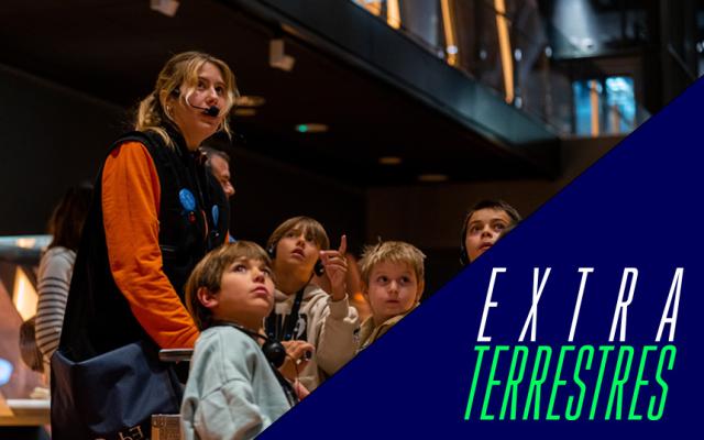 Activitat  de l'exposició extraterrestres. ¿hay vida fuera de la tierra?